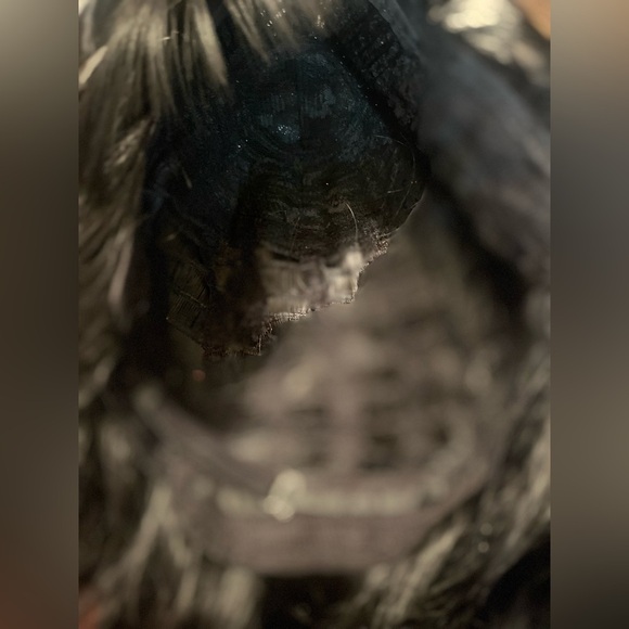 Fashion Wig Black Spiral Curl with Bangs - Picture 6 of 7